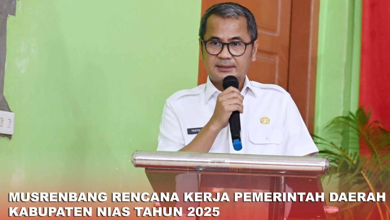 Musrenbang RKPD Kabupaten Nias Tahun 2025 Berfokus Pada Pengembangan Kewirausahaan Dan Stabilisasi Ekonomi