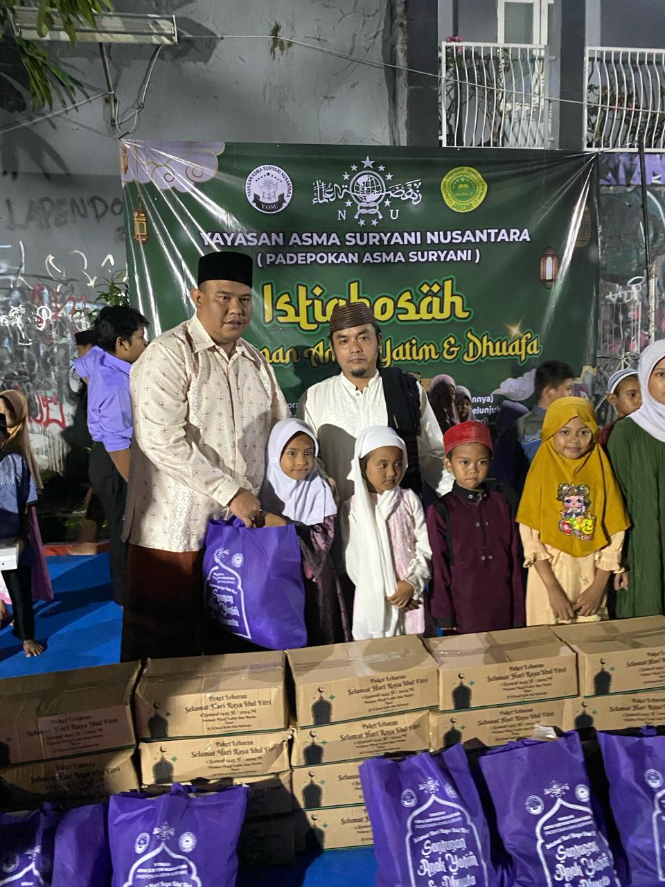 Padepokan Asma Suryani Nusantara Menyelenggarakan Acara “Istighosah serta Santunan Anak Yatim & dhuafa”
