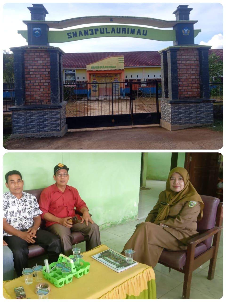 Di Inisiasi Kepala Sekolah, Komite Lakukan Terhadap Siswa – siswi SMAN 3 Pulau Rimau