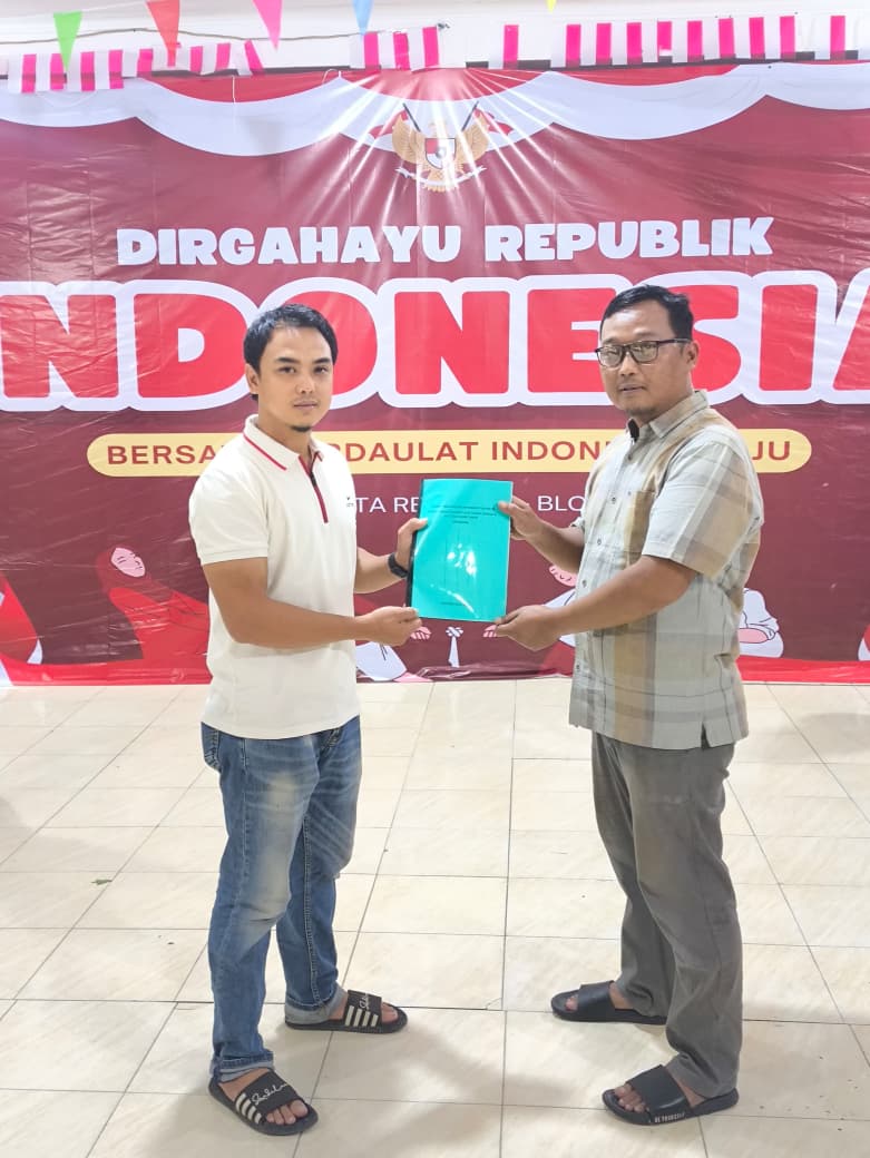 Pergantian Ketua RT 06/RW 08 Mahkota Regency Sirnabaya, TelukJambe Timut Karawang