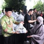 Forkopimda Sidoarjo Bersama Yayasan Mawar Sharon Peduli Gelar Bakti Sosial