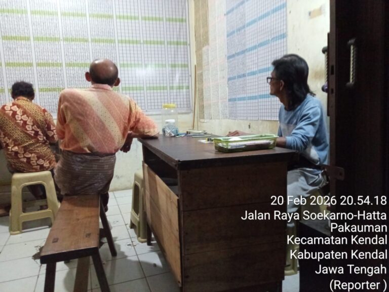 Saat Ramadhan di Kendal Masih Marak Praktek  Judi Togel, Warga Desak Polisi Bertindak