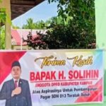 Terima Kasih H. Solihin atas Perjuangan Pembangunan Pagar SDN 013 Teratak Buluh