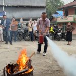 Hadapi Situasi Darurat, BRI BO Melawi Asah Kesiapan Insan BRILiaN Lewat Simulasi Kebakaran