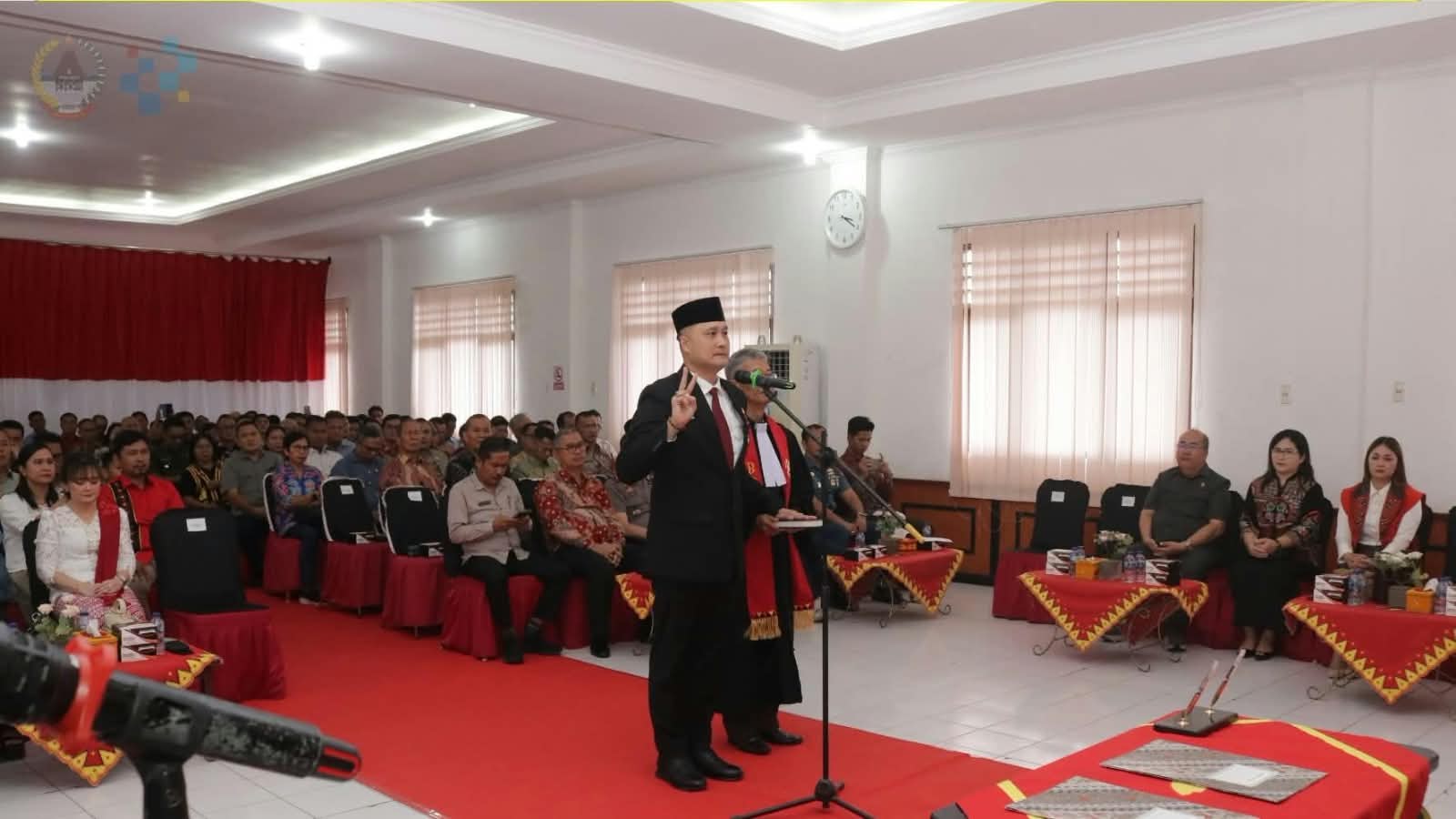 Wali Kota Gunungsitoli  Lantik  Sekretaris Daerah Kota Gunungsitoli‎